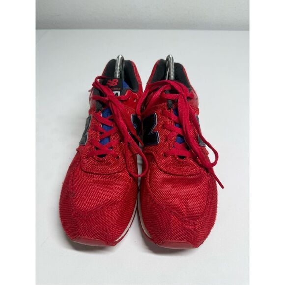 New balance 574 Men’s Classic Paint Chip Red White Blue Size 6 See Description - Picture 3 of 15